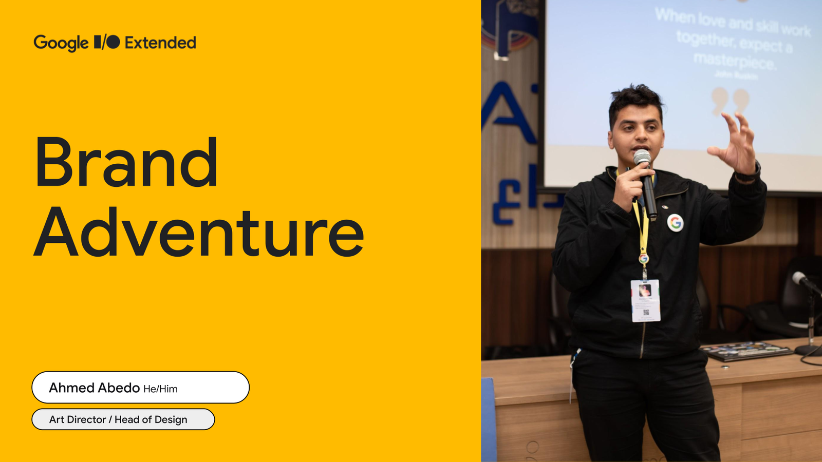 Brand Adventure @Google IO Mansoura 2023
